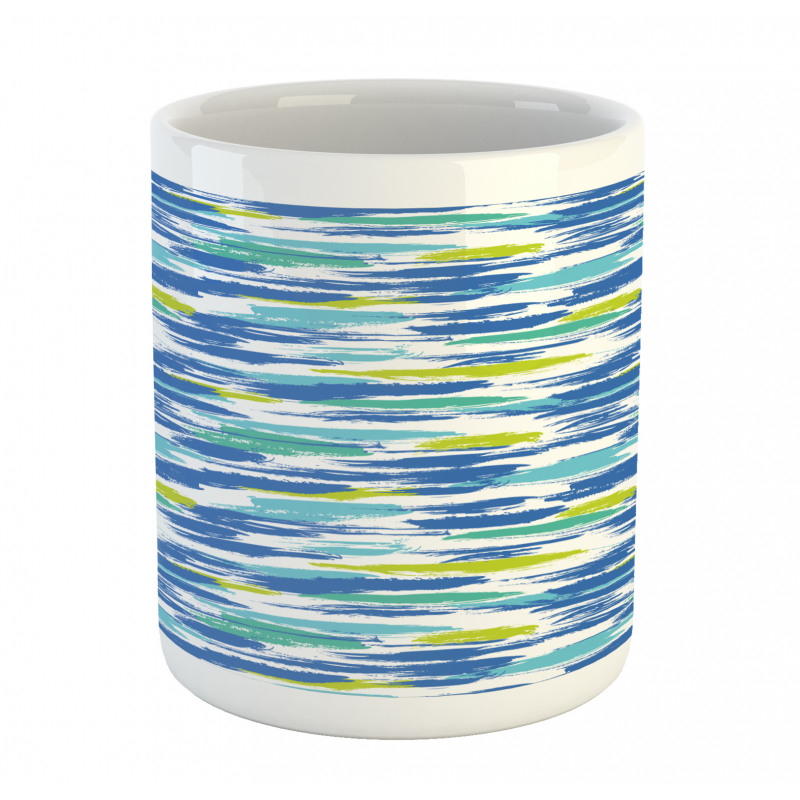 Modern Bold Strokes Art Mug