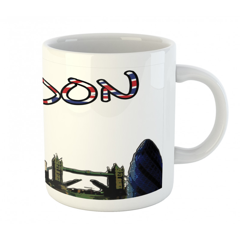 London Tower Cartoon Mug