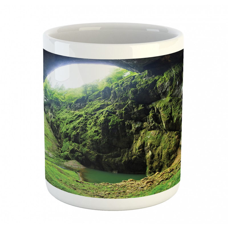 Punkevni Cave in Czech Mug