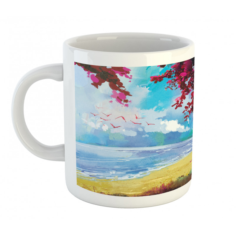 Summer Blossom Trees Mug