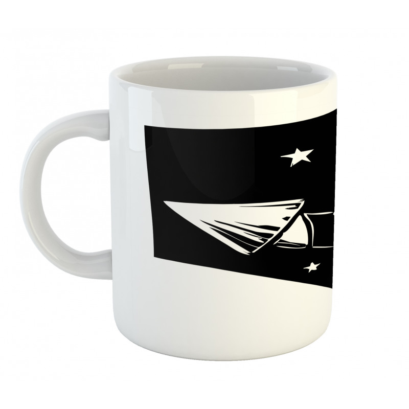 Fireworks Ride Stars Sky Mug