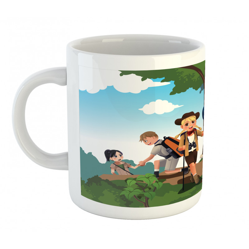 Trip Scout Camping Crowd Mug