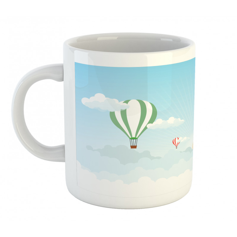 Over Cloud Vehicles Mug