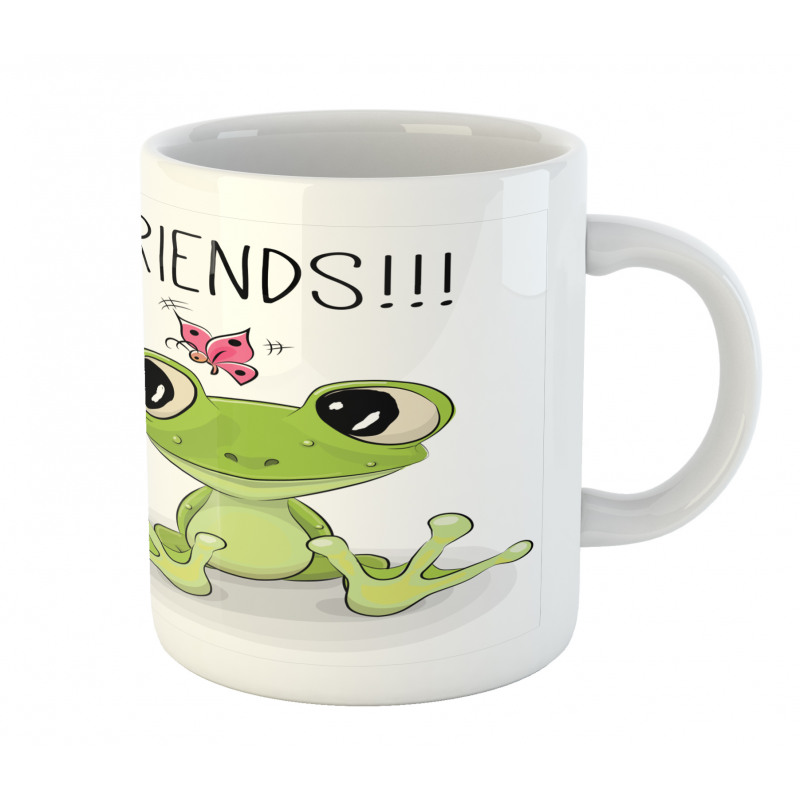 Baby Frog Love Friends Mug