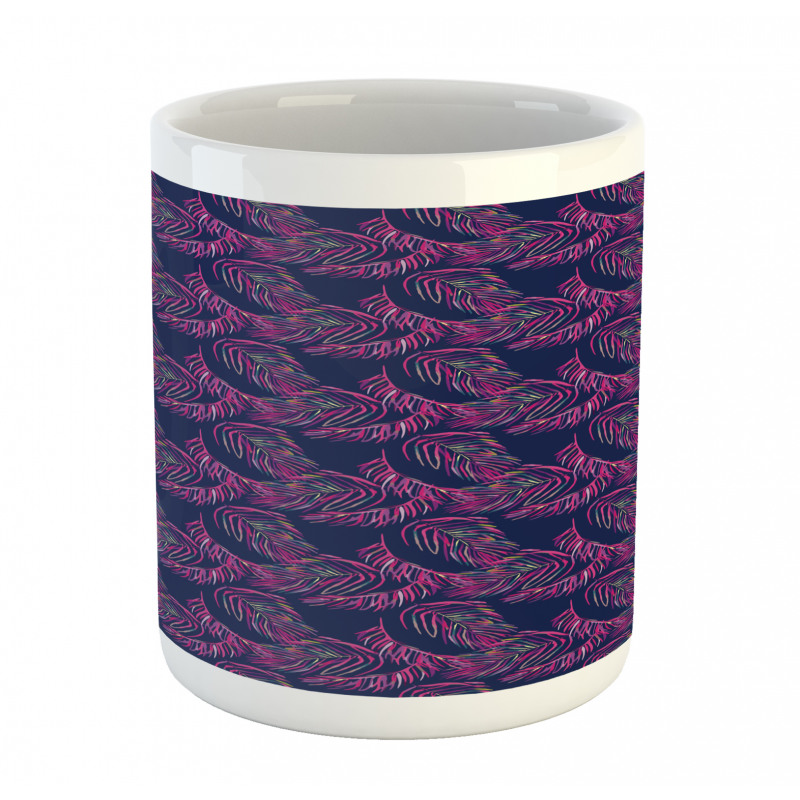 Abstract Rainforest Plants Mug