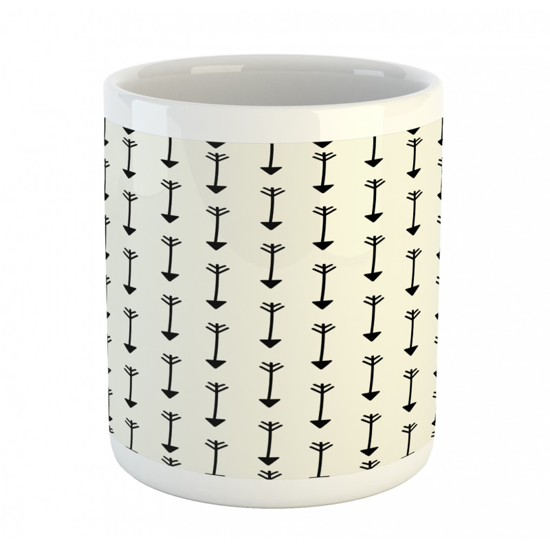 Retro Boho Arrow Pattern Mug