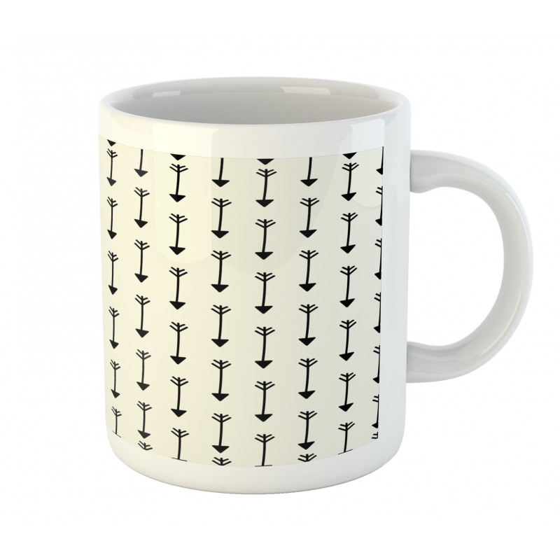 Retro Boho Arrow Pattern Mug