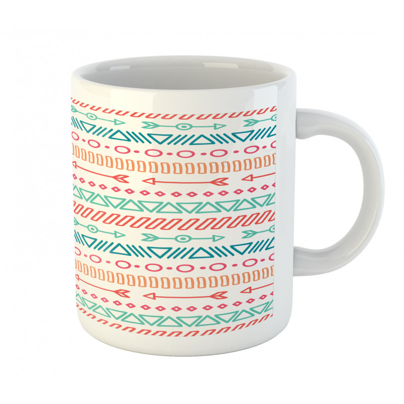 Aztec Tribe Maya Arrow Mug