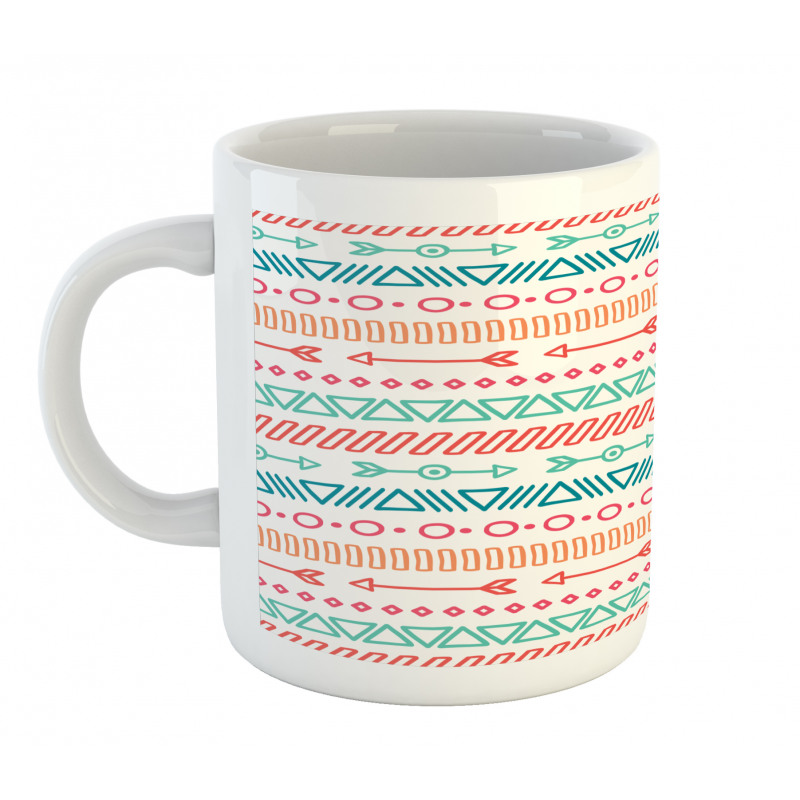 Aztec Tribe Maya Arrow Mug