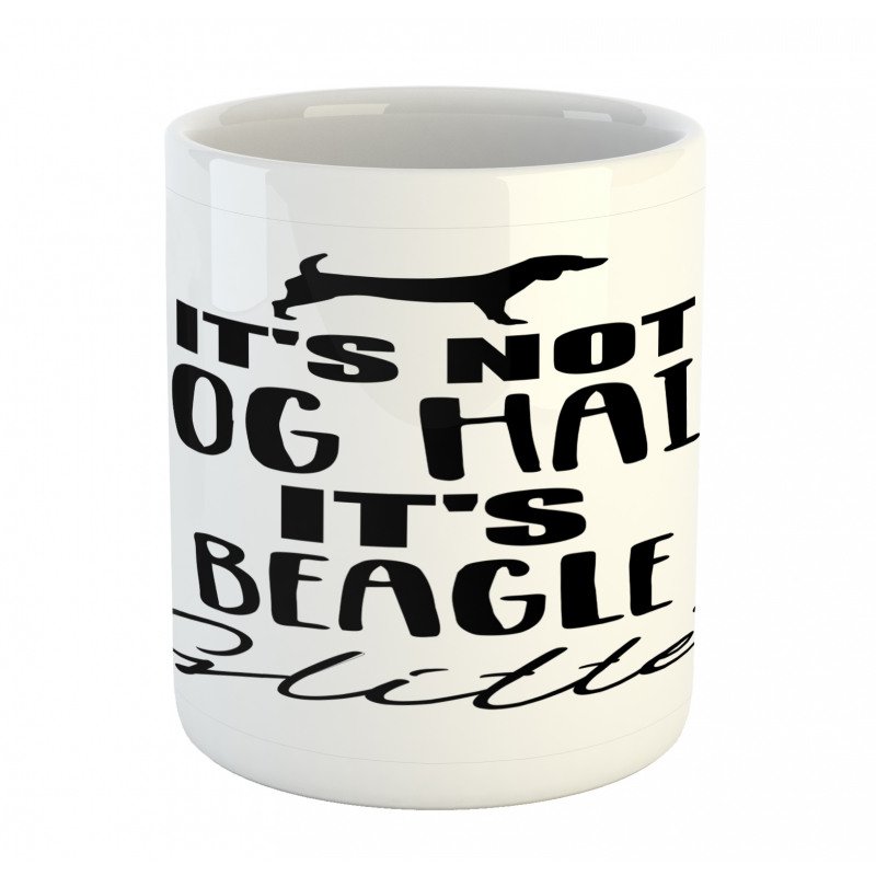 Dog Love Inspirational Motto Mug