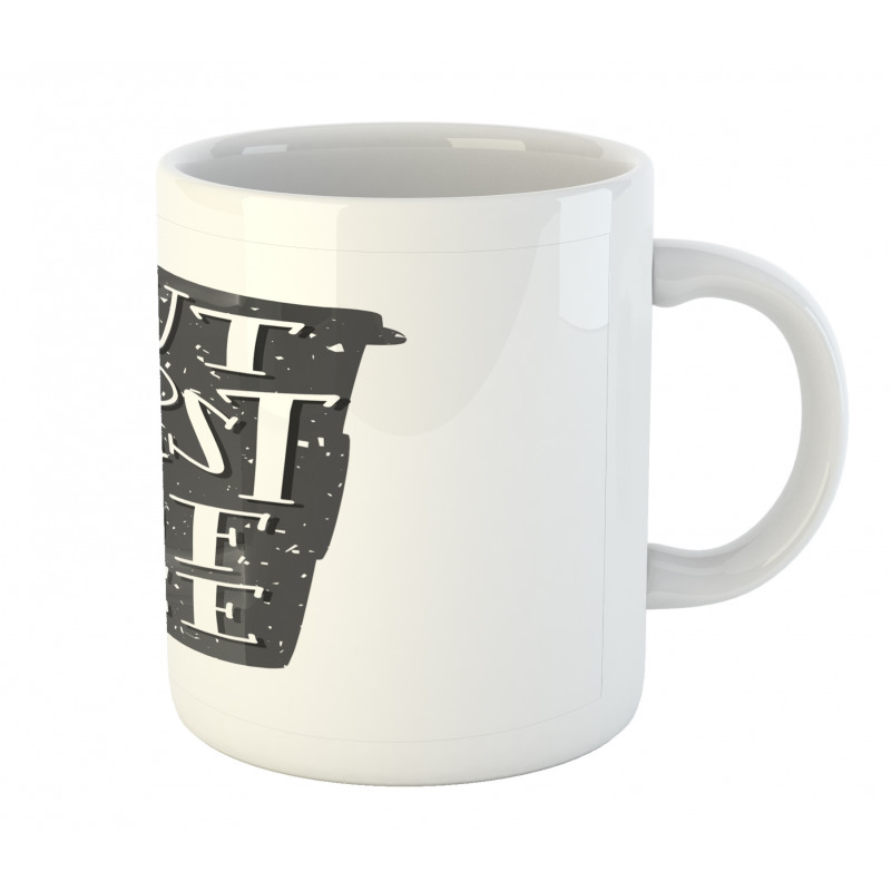 Funny Lettering Mug