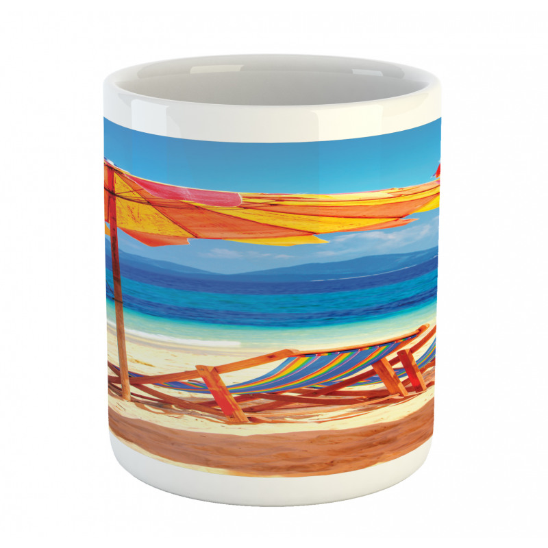 Sea of Thailand Beach Mug