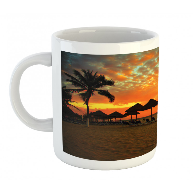 Romantic Sunset Scenery Mug