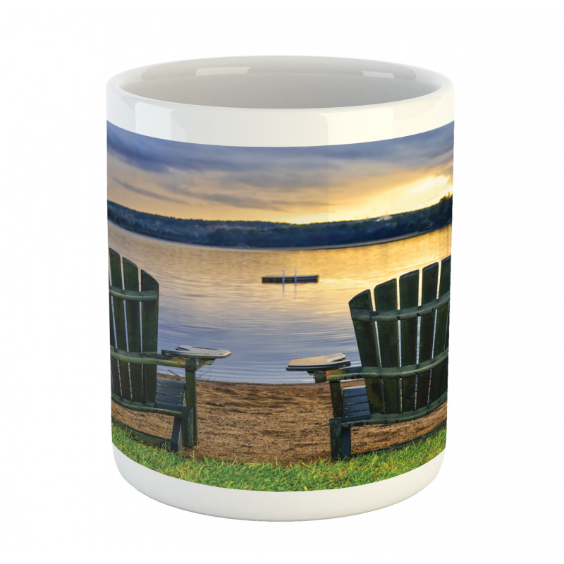 Lakeside at Sunset Park Mug