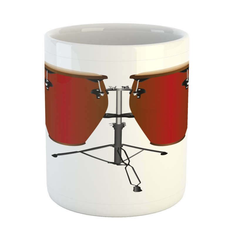 Pair of Cultural Conga Drums Mug