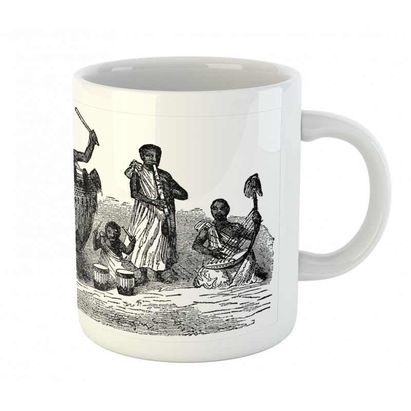 African Musicians Cultural Mug