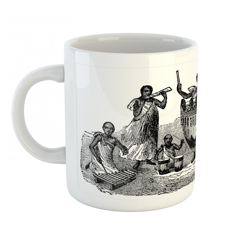 African Musicians Cultural Mug