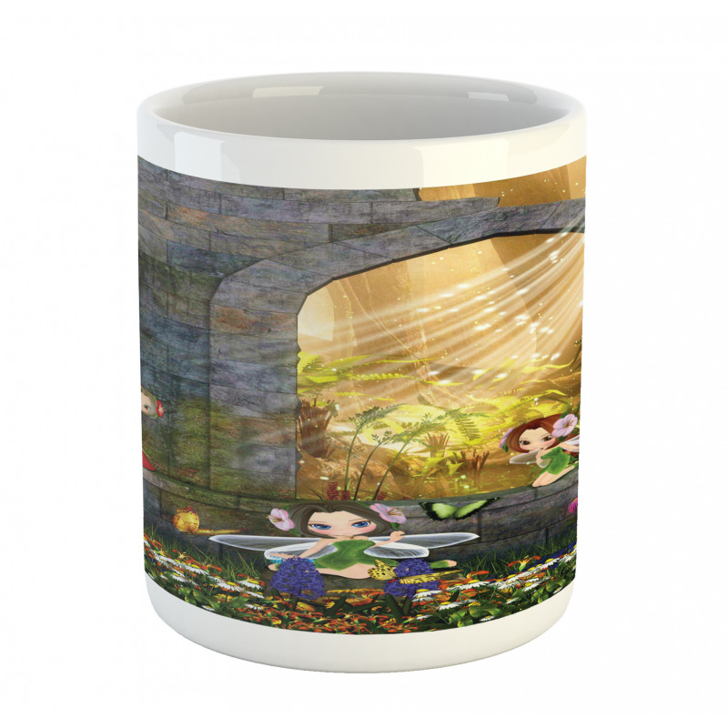 Flowers Blossoms Scene Mug