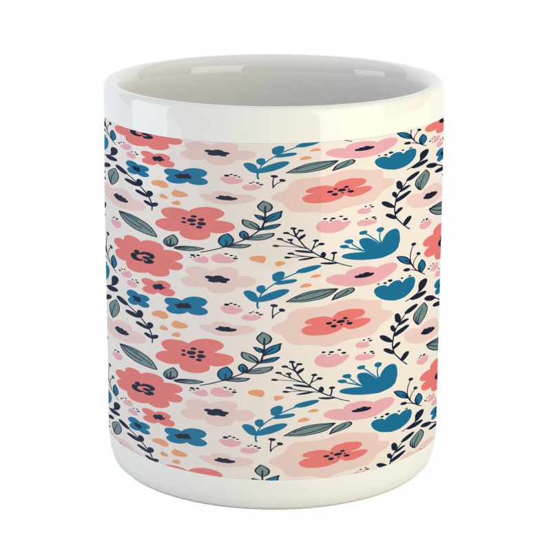 Pastel Summer Field Art Mug