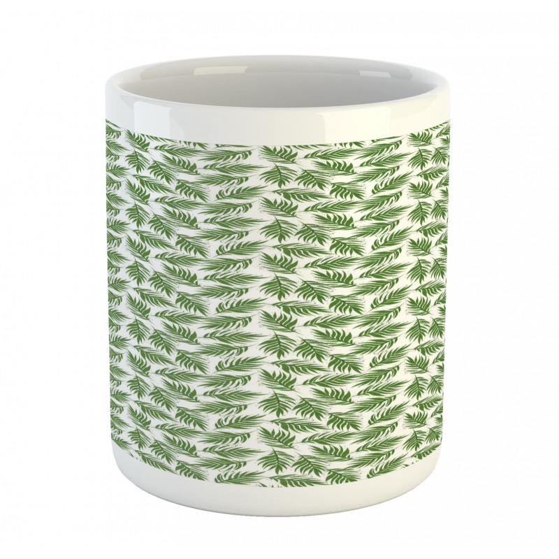 Spots and Island Leaves Flora Mug