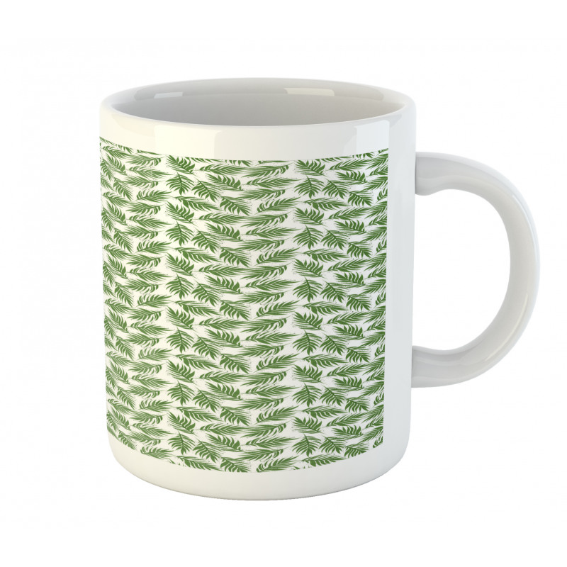 Spots and Island Leaves Flora Mug