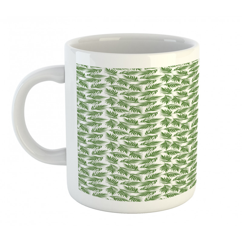 Spots and Island Leaves Flora Mug