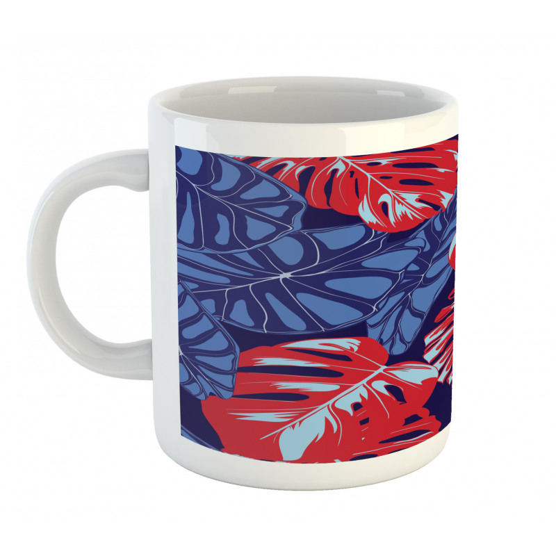 Graphical Monstera Alocasia Mug