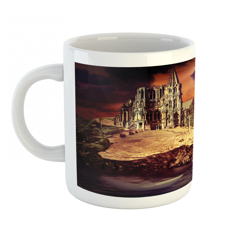 Fantasy Castle Village Mug