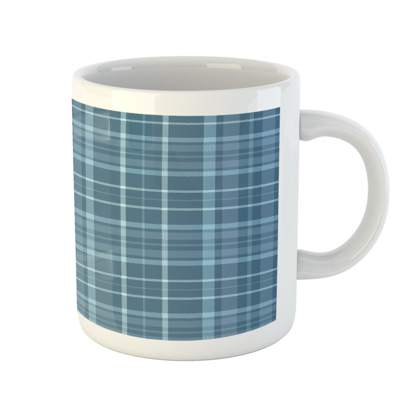 Rhythmic Rustic Checkered Mug