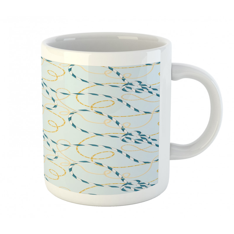 Connected Ropes Art Mug