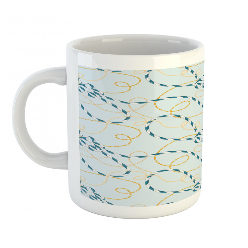 Connected Ropes Art Mug