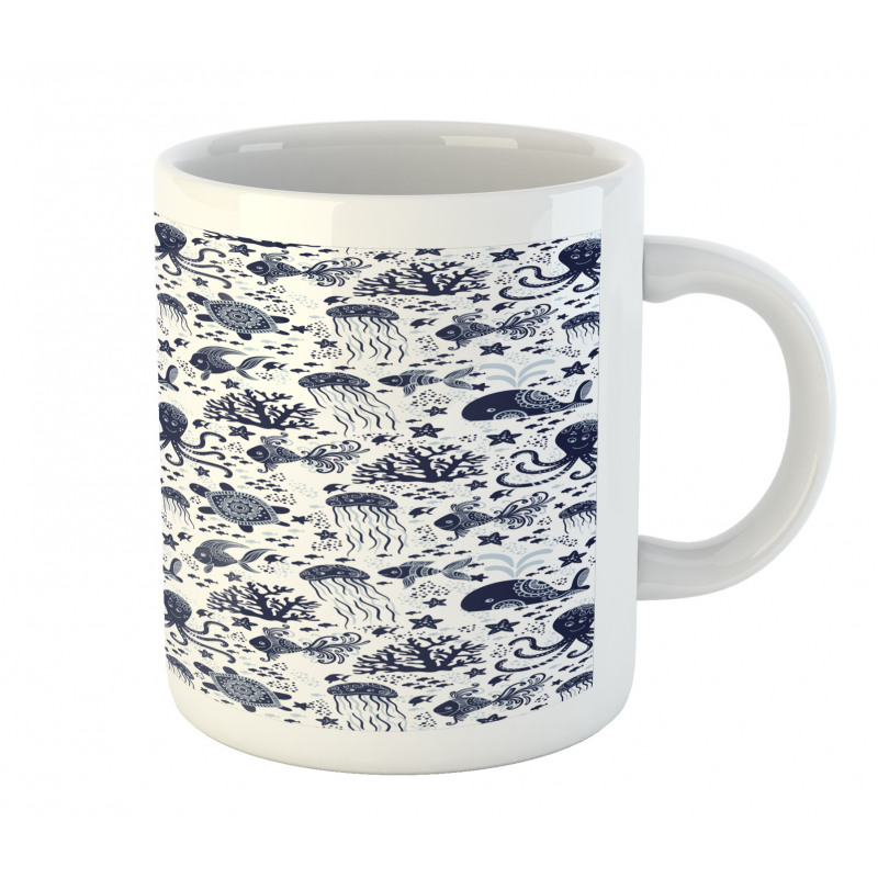 Ornament Nautical Creatures Mug