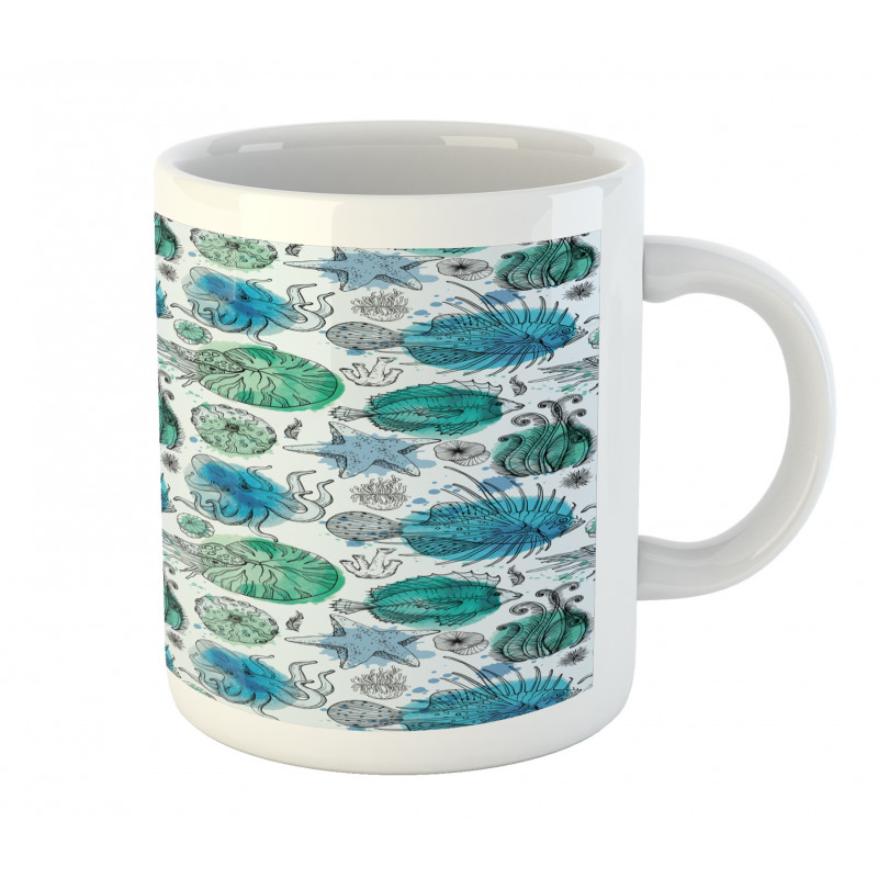 Drawings of Organisms Mug