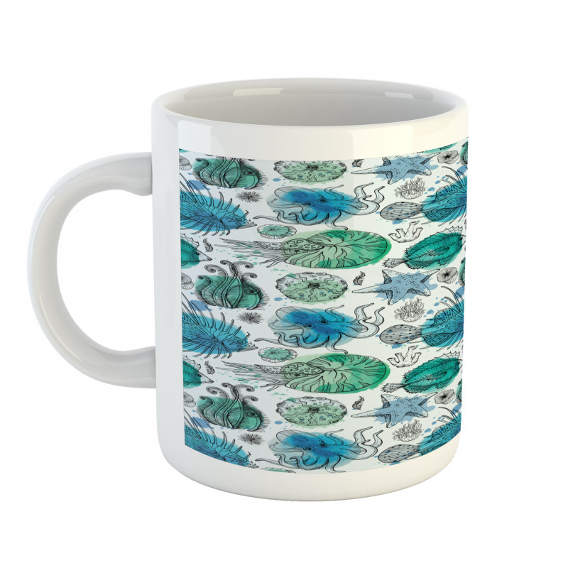 Drawings of Organisms Mug