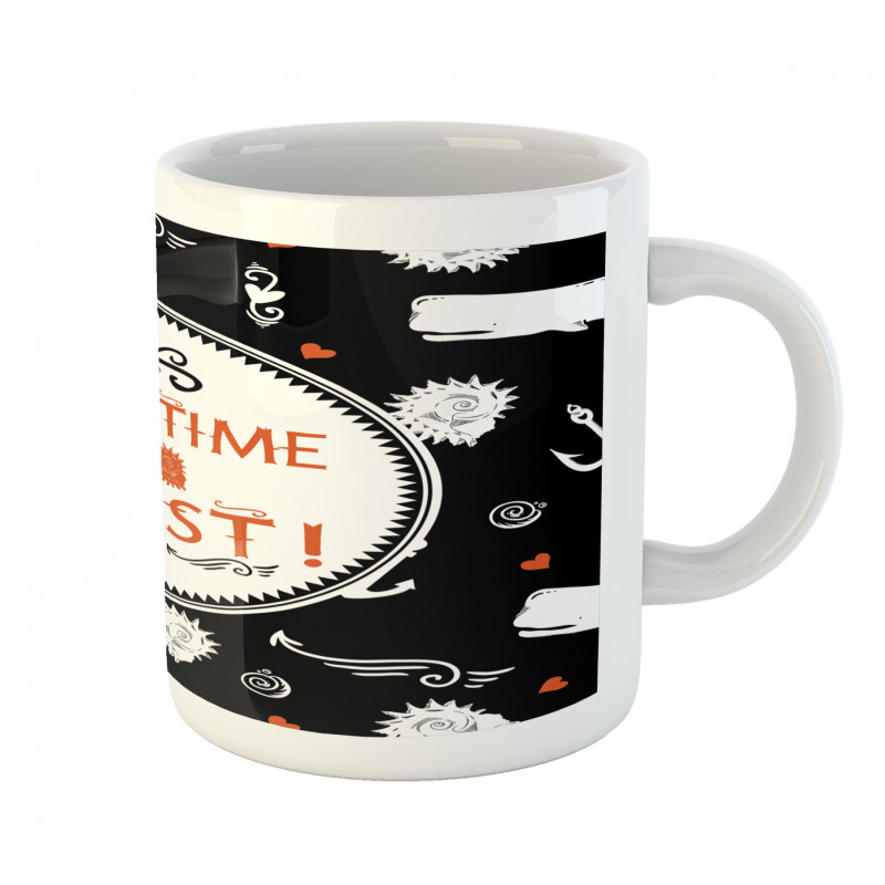 Nautical Take Time to Coast Mug