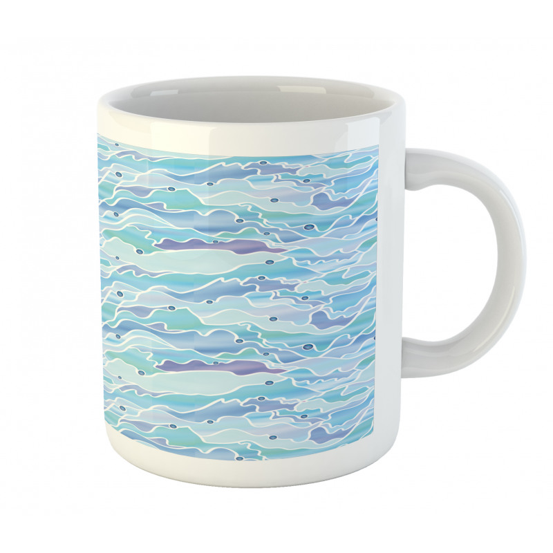 Stained Glass Seascape Mug