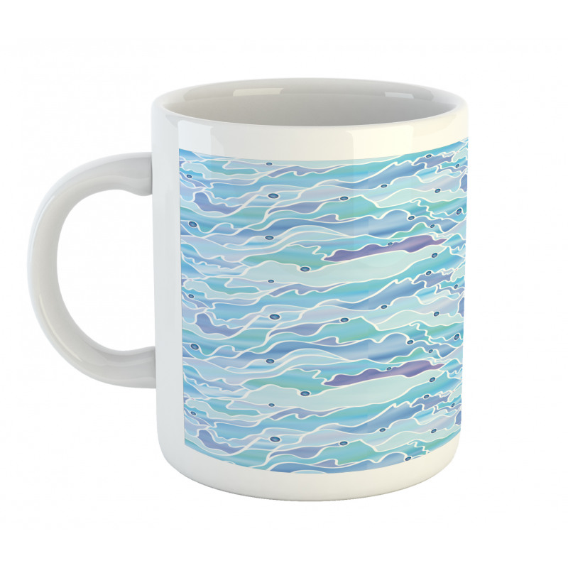 Stained Glass Seascape Mug