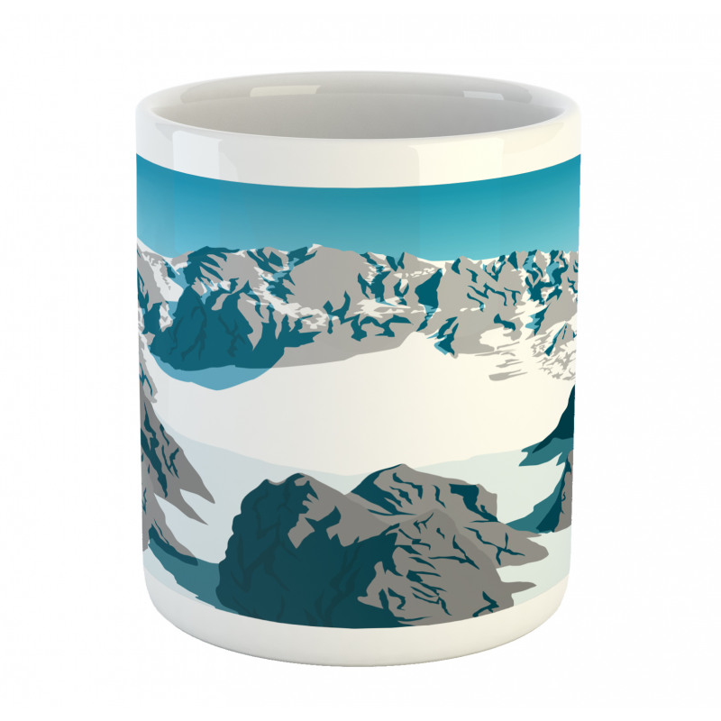 Winter Snow Covered Theme Mug