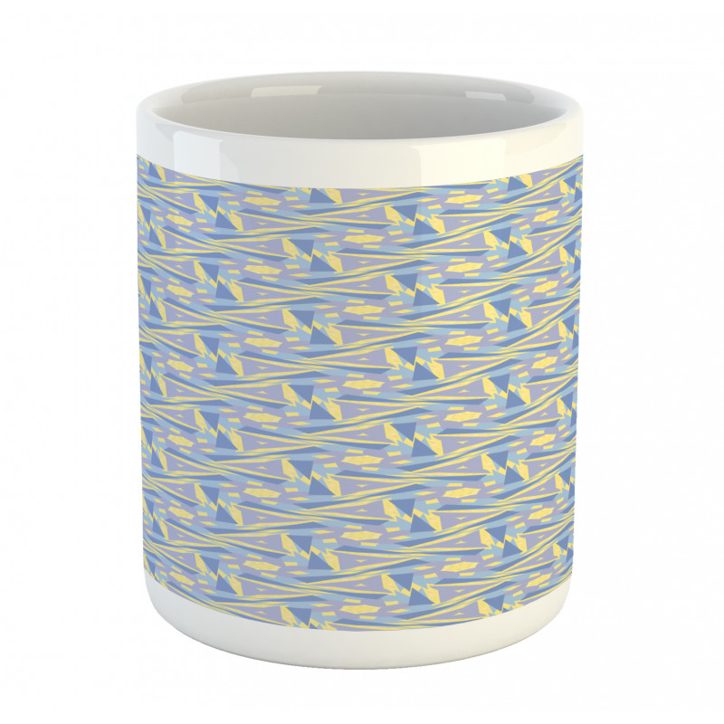 Pastel Contemporary Shapes Mug