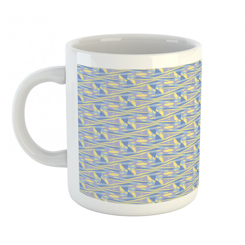 Pastel Contemporary Shapes Mug