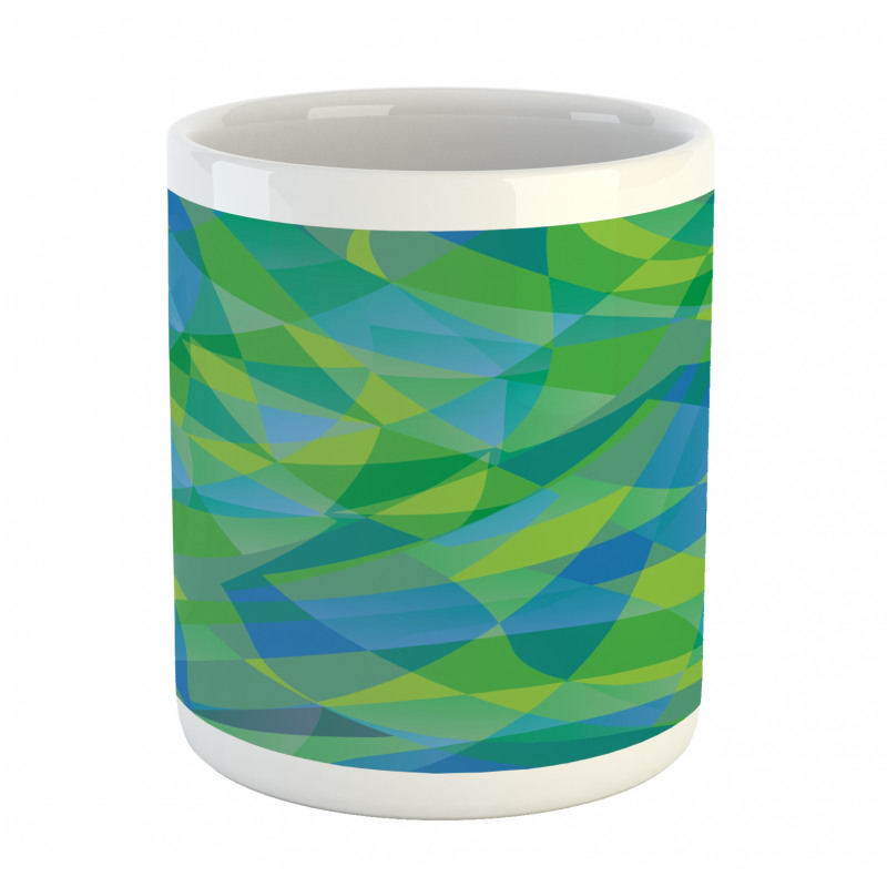 Mosaic in Nature Colors Mug