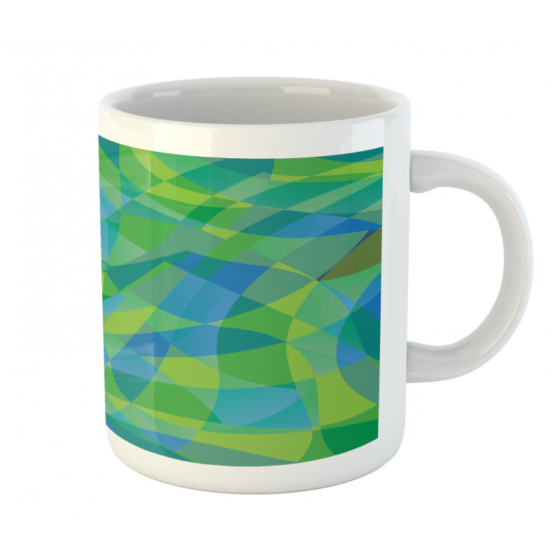 Mosaic in Nature Colors Mug