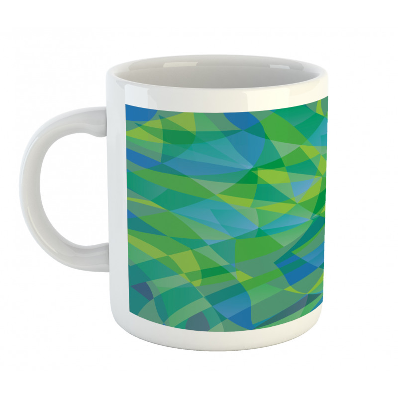 Mosaic in Nature Colors Mug