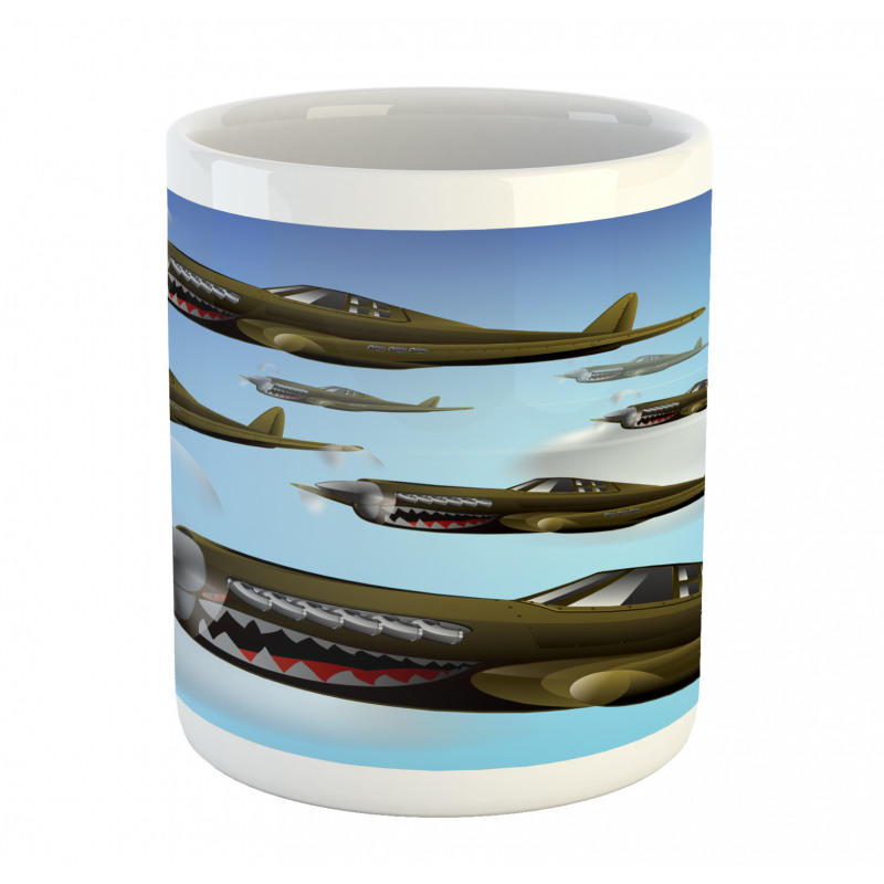 Aircrafts up in Air Mug