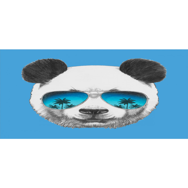 Single Cool Panda Face Mug