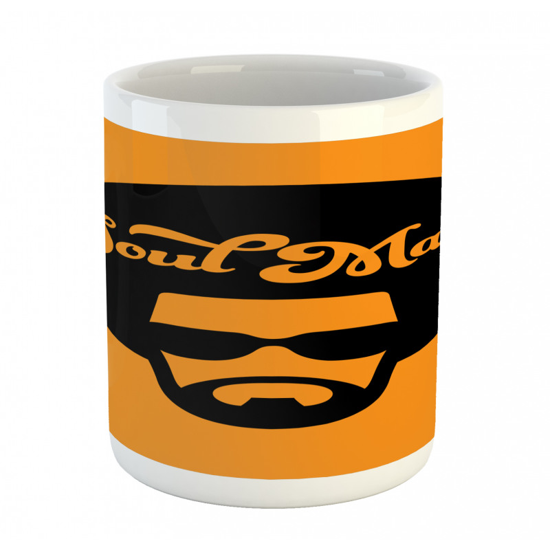 Retro Jazz Male in an Afro Mug