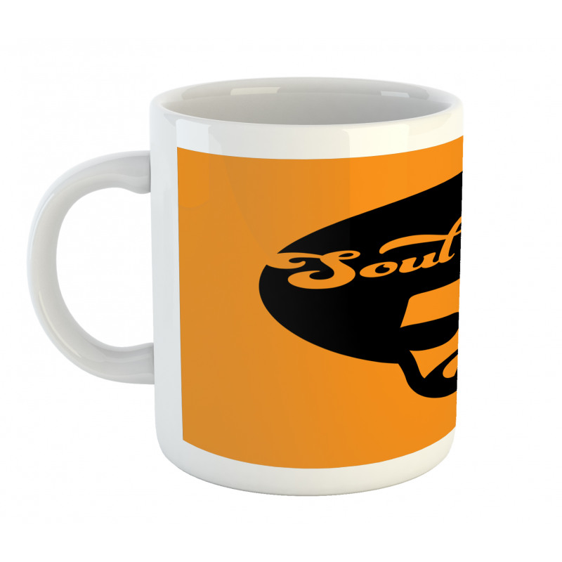 Retro Jazz Male in an Afro Mug