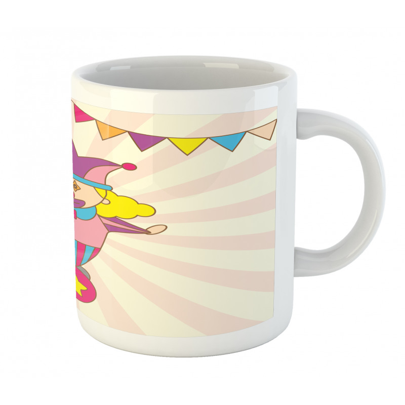 Clown Standing on a Ball Mug