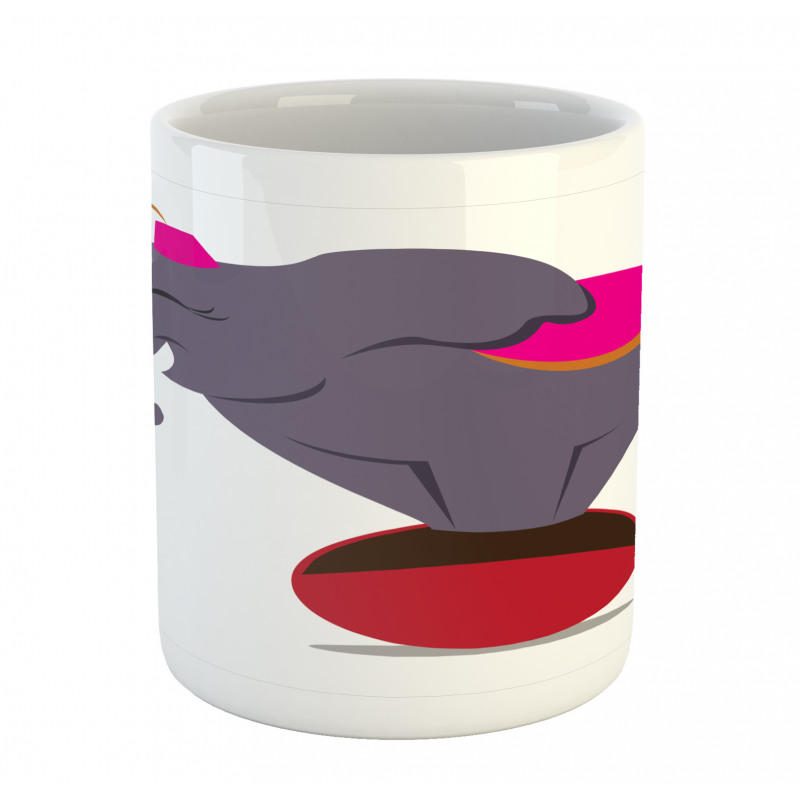 Elephant Standing on a Ball Mug