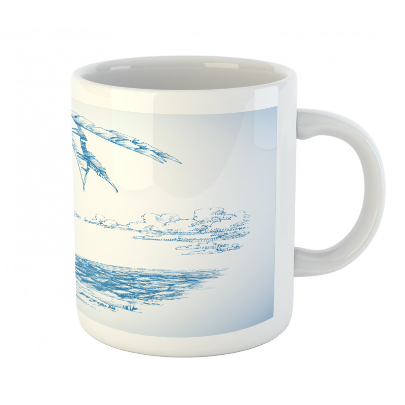 Surf Hawaiian Beach Mug